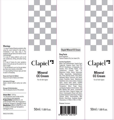 Image Of Carton (Clapiel Mineral Cc Carton)